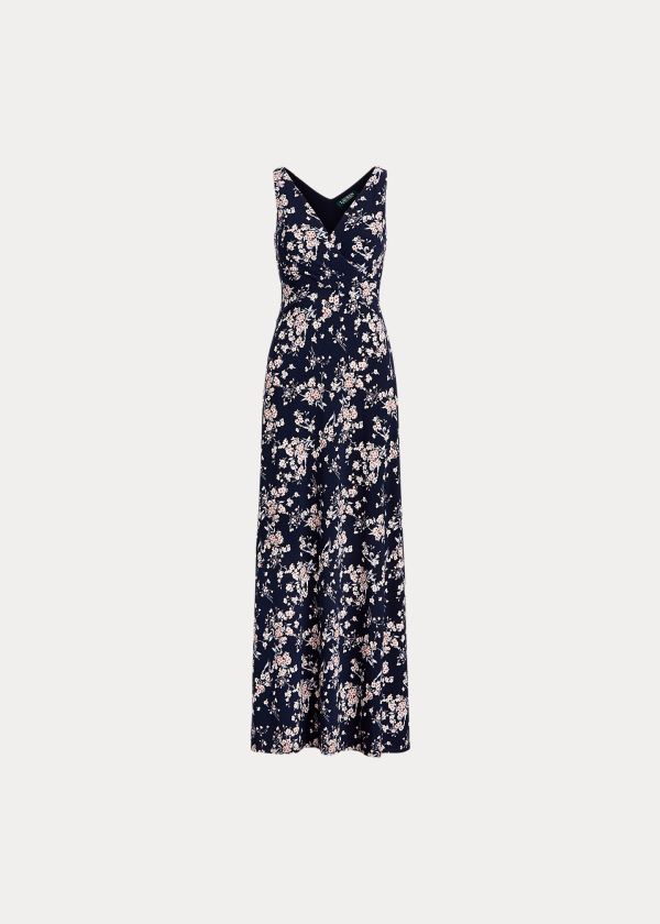 Vestido Ralph Lauren Floral Jersey Mulher 68329-PXOS